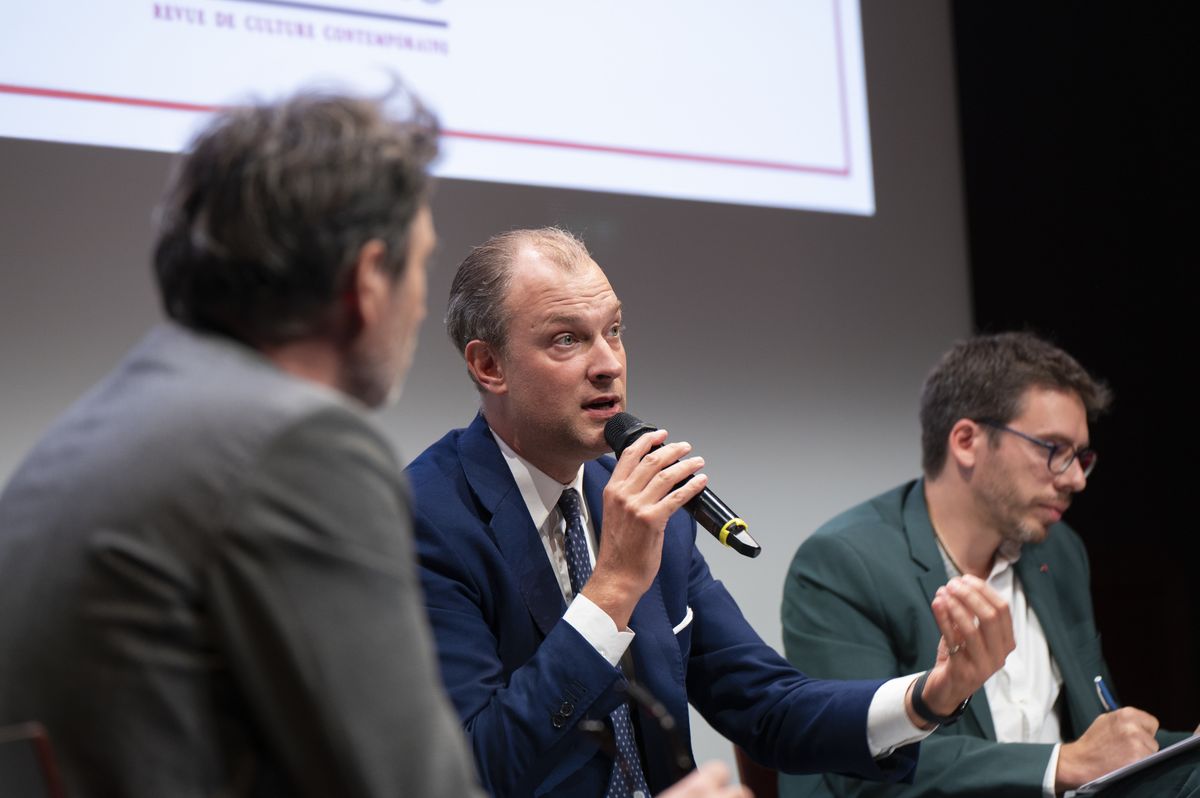 Marc Reverdin anime la table ronde « Comment mieux habiter notre espace commun ? »